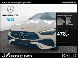 Weiss unilack polarweiss Gebraucht 2024 Mercedes CLE220 AMG Coupé | 50.750 € (Superpreis)