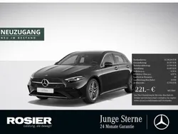 Schwarz / nachtschwarz Gebraucht 2024 Mercedes A200 Advanced Plus Limousine | 33.236 € (Etwas zu teuer)