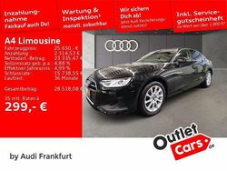 Mythosschwarz metallic Gebraucht 2022 Audi A4 Limousine | 25.650 € (Superpreis)