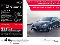 Grau Gebraucht 2021 Audi A3 S-Line Limousine | 23.430 € (Guter Preis)