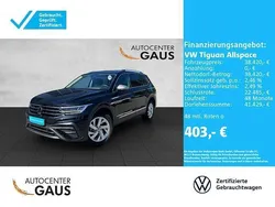 Schwarz Gebraucht 2024 VW Tiguan Allspace Life SUV | 38.420 € (Fairer Preis)