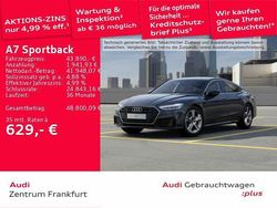 Daytonagrau perleffekt Gebraucht 2022 Audi A7 Sportback Ambiente Kleinwagen | 43.890 € (Fairer Preis)
