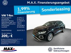 Deep black perleffekt Gebraucht 2024 VW T-Roc Style SUV | 27.479 € (Guter Preis)