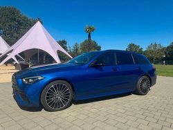 Blau Gebraucht 2024 Mercedes C200 AMG line Kombi | 35.900 € (Guter Preis)