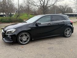 Schwarz Gebraucht 2017 Mercedes A200 AMG line Limousine | 18.400 € (Fairer Preis)