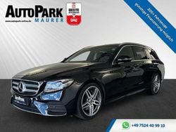 Schwarz Gebraucht 2019 Mercedes E220 AMG line Limousine | 25.998 € (Superpreis)