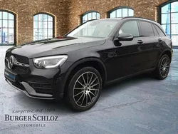 Metalliclack obsidianschwarz Gebraucht 2021 Mercedes GLC300e Night SUV | 38.600 € (Etwas zu teuer)
