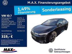 Grenadillschwarz metallic (metallic) Gebraucht 2025 VW ID.7 GTX Limousine | 54.879 € (Etwas zu teuer)