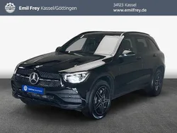Schwarz Gebraucht 2022 Mercedes GLC300e AMG line SUV | 37.800 € (Etwas zu teuer)