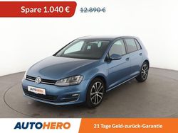 Blau Gebraucht 2015 VW Golf VII LOUNGE Limousine | 11.850 € (Fairer Preis)