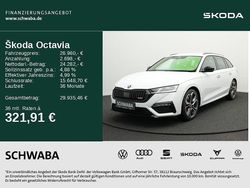 Moonweiß metallic Gebraucht 2021 Skoda Octavia RS Kombi | 26.980 € (Fairer Preis)