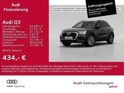 Mythosschwarz metallic Gebraucht 2022 Audi Q3 S-Line SUV | 33.890 € (Etwas zu teuer)