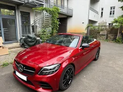 Rot Gebraucht 2022 Mercedes C200 AMG line Plus Cabrio | 37.000 € (Guter Preis)