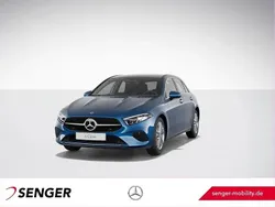 Lack spektralblau Gebraucht 2023 Mercedes A220 Progressive Limousine | 33.590 € (Fairer Preis)