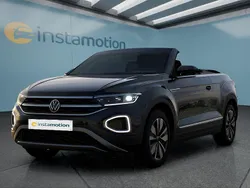 Schwarz Gebraucht 2024 VW T-Roc Cabriolet Cabrio | 25.499 € (Superpreis)