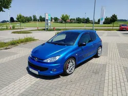Blau Gebraucht 2004 Peugeot 206 RC Kleinwagen | 9.000 €