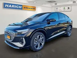 Mythosschwarz metallic Gebraucht 2023 Audi Q4 Sportback e-tron S-Line SUV | 34.900 € (Superpreis)