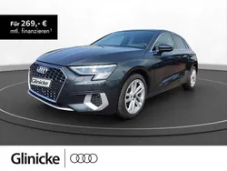 Grau Gebraucht 2021 Audi A3 Sportback Advanced Limousine | 23.580 € (Fairer Preis)