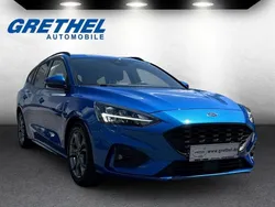 Blau Gebraucht 2020 Ford Focus ST-Line Kombi | 18.990 € (Fairer Preis)