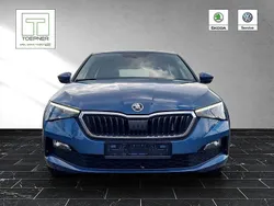 Titan blaumetallic Gebraucht 2021 Skoda Scala Clever Kleinwagen | 18.700 € (Fairer Preis)