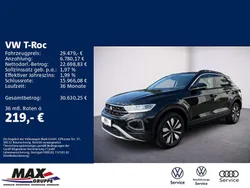 Schwarz Gebraucht 2024 VW T-Roc Goal SUV | 29.479 € (Superpreis)