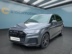 Grau Gebraucht 2022 Audi Q7 S-Line SUV | 66.199 € (Teuer)