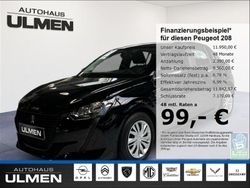 Schwarz Gebraucht 2021 Peugeot 208 Kleinwagen | 11.950 € (Guter Preis)