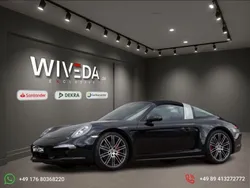 Tiefschwarzmetallic Gebraucht 2015 Porsche 911 Targa 4S Sport Cabrio | 131.499 €