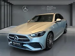 Metalliclack hightechsilber Gebraucht 2024 Mercedes C300 AMG Limousine | 50.870 € (Teuer)