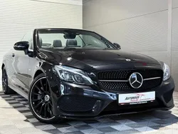 Schwarz Gebraucht 2018 Mercedes C250 AMG line Cabrio | 26.970 € (Fairer Preis)