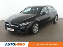 Schwarz Gebraucht 2018 Mercedes A200 Progressive Limousine | 19.190 € (Fairer Preis)