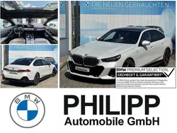 Mineralweiß metallic Gebraucht 2024 BMW 550e M Sport Limousine | 75.890 € (Fairer Preis)