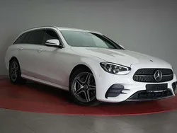 Polar white Gebraucht 2022 Mercedes E220 AMG Kombi | 33.990 € (Fairer Preis)