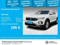 0q pure white Gebraucht 2024 VW T-Roc Life SUV | 22.333 € (Guter Preis)