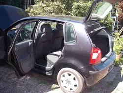 Schwarz Gebraucht 2002 VW Polo Basis Limousine | 2.200 € (Fairer Preis)