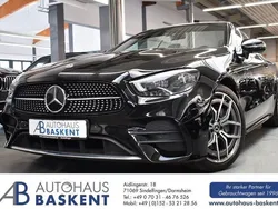 Schwarz Gebraucht 2021 Mercedes E220 AMG line Cabrio | 43.990 € (Etwas zu teuer)