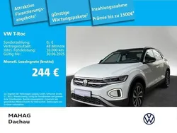 Weiß Gebraucht 2024 VW T-Roc Style SUV | 28.435 € (Guter Preis)