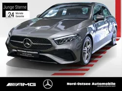 Metalliclack mountaingrau Gebraucht 2024 Mercedes A200 AMG Limousine | 30.490 € (Guter Preis)
