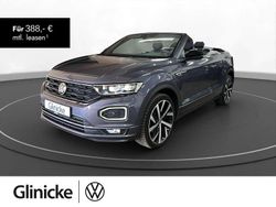 Rauchgrau metallic Gebraucht 2021 VW T-Roc Cabriolet R-line Cabrio | 27.480 € (Fairer Preis)