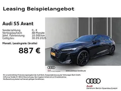 Schwarz Neu 2025 Audi S5 Kombi | 77.950 € (Superpreis)