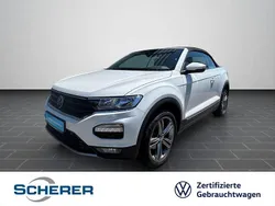 Pure white schwarz Gebraucht 2021 VW T-Roc Cabriolet Style Cabrio | 26.980 € (Guter Preis)