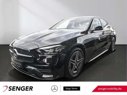 Unilack schwarz Gebraucht 2022 Mercedes C300 AMG Limousine | 42.550 € (Etwas zu teuer)
