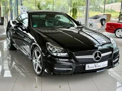 Schwarz Gebraucht 2014 Mercedes SLK250 CarbonLOOK Edition Cabrio | 19.900 € (Fairer Preis)