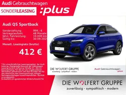 Blau Gebraucht 2024 Audi Q5 Sportback S-Line SUV | 49.880 € (Fairer Preis)