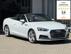 Weiß Gebraucht 2018 Audi A5 Cabriolet S-Line Cabrio | 30.999 € (Guter Preis)