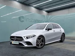 Silber Gebraucht 2021 Mercedes A220 AMG line Limousine | 37.300 € (Teuer)