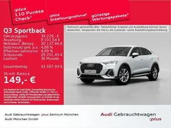 Weiß Gebraucht 2025 Audi Q3 Sportback S-Line SUV | 39.229 € (Guter Preis)