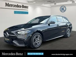 Schwarz Gebraucht 2024 Mercedes C300e AMG Limousine | 51.490 € (Fairer Preis)