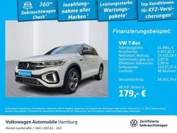 Pure white/schwarz Gebraucht 2025 VW T-Roc R-line SUV | 31.850 € (Guter Preis)