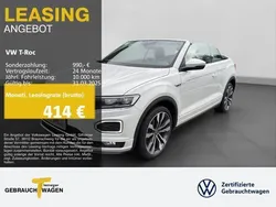 Weiß Gebraucht 2020 VW T-Roc Cabriolet Beats Cabrio | 21.550 € (Fairer Preis)